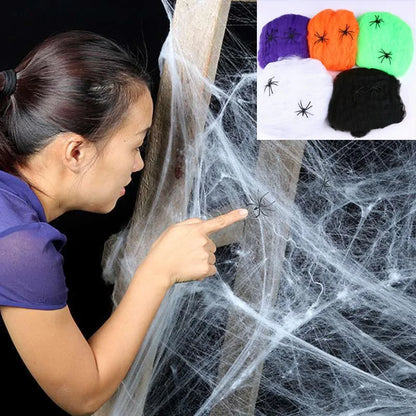 Spider Web Halloween Decoration