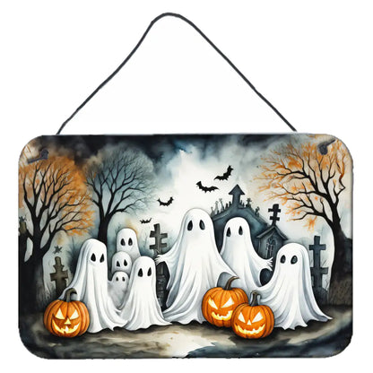 Ghosts Spooky Halloween Wall or Door Hanging Prints