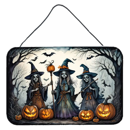 Witches Spooky Halloween Wall or Door Hanging Prints