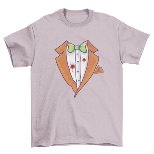 Halloween Tuxedo Costume T-shirt Design