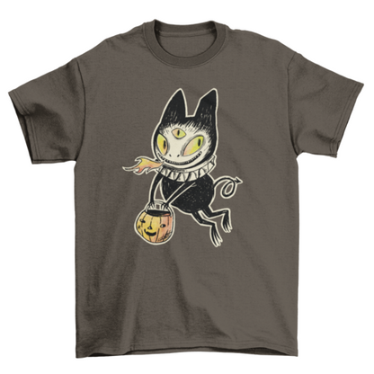 Scary Fashion Cartoon Demon cat Monsters & Creatures horror Halloween