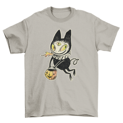 Scary Fashion Cartoon Demon cat Monsters & Creatures horror Halloween