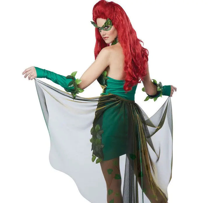 Womens Sexy Poison Ivy Costume