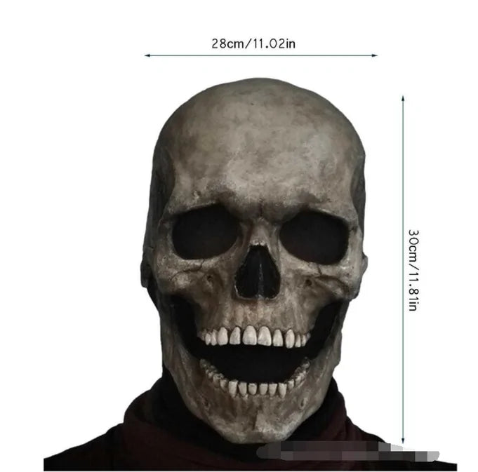 Full Head Skull Skeleton Mask Halloween Costume