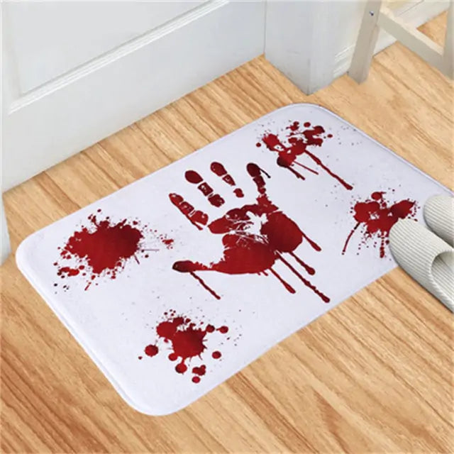 Halloween Bloody Door Mat