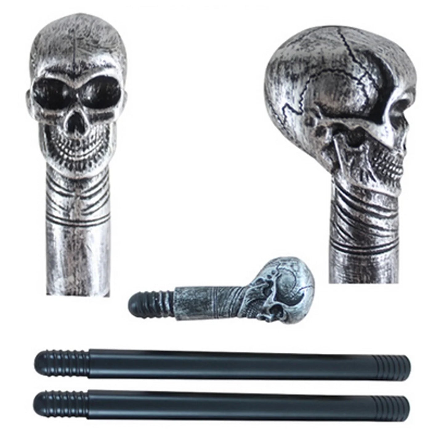 Adjustable Skull Snake Scepter