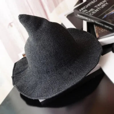 Halloween Witch Hat Men's And Women's Wool Knit